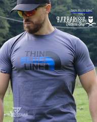 T-shirt Thin Blue Line Italy® FN 02 (Matt Grey)