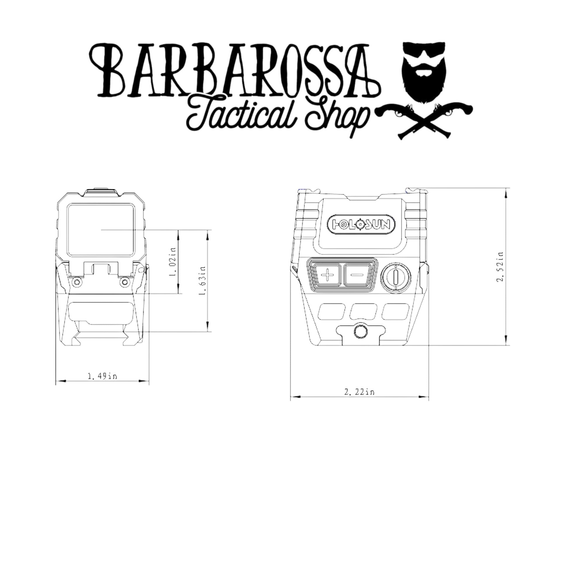 Holosun - Dot Sight AEMS-CORE - Green