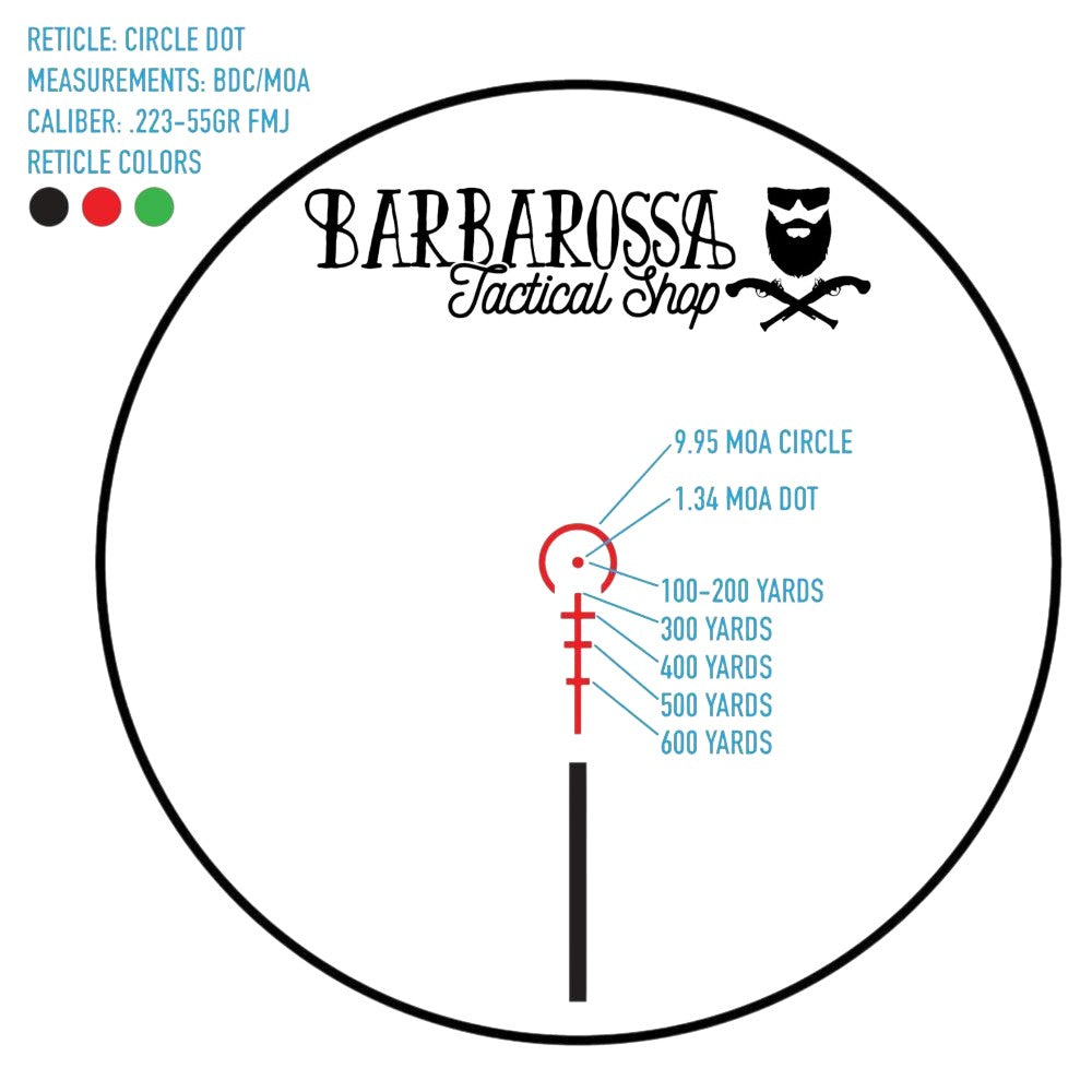 Mira telescópica FIREFIELD Rapidstrike 1-6x24 SFP