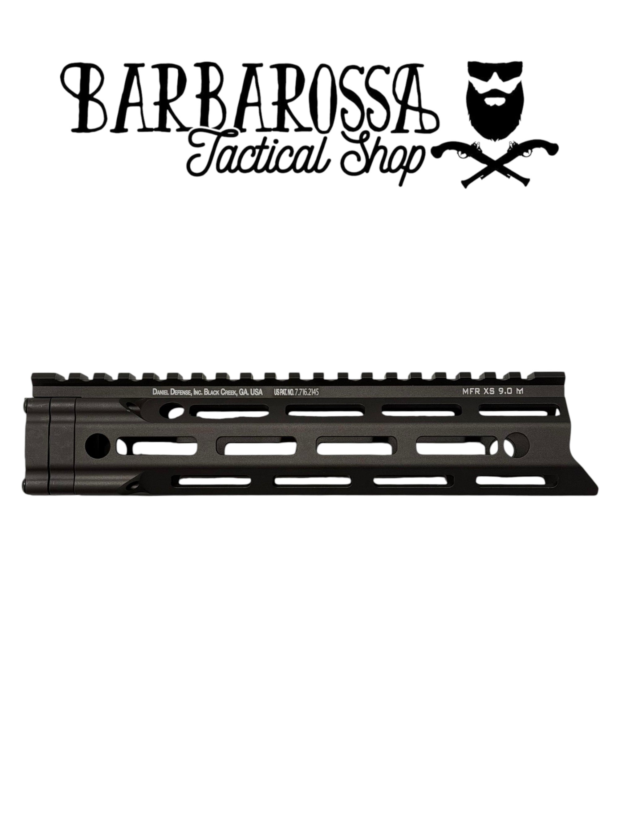 Handguard MFR S 9" Daniel Defense Replica - Black/Brown