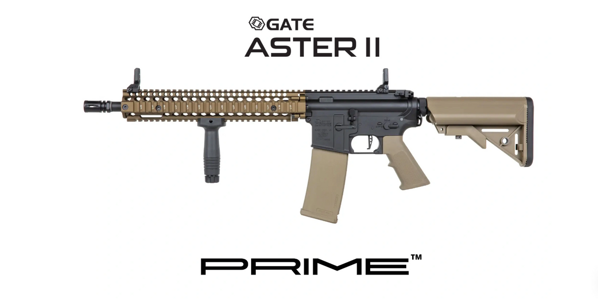 Specna Arms® MK18 Daniel Defense® SA-P26 Prime™ Aster II ETU - Motore Brushless CHAOS BRONZE