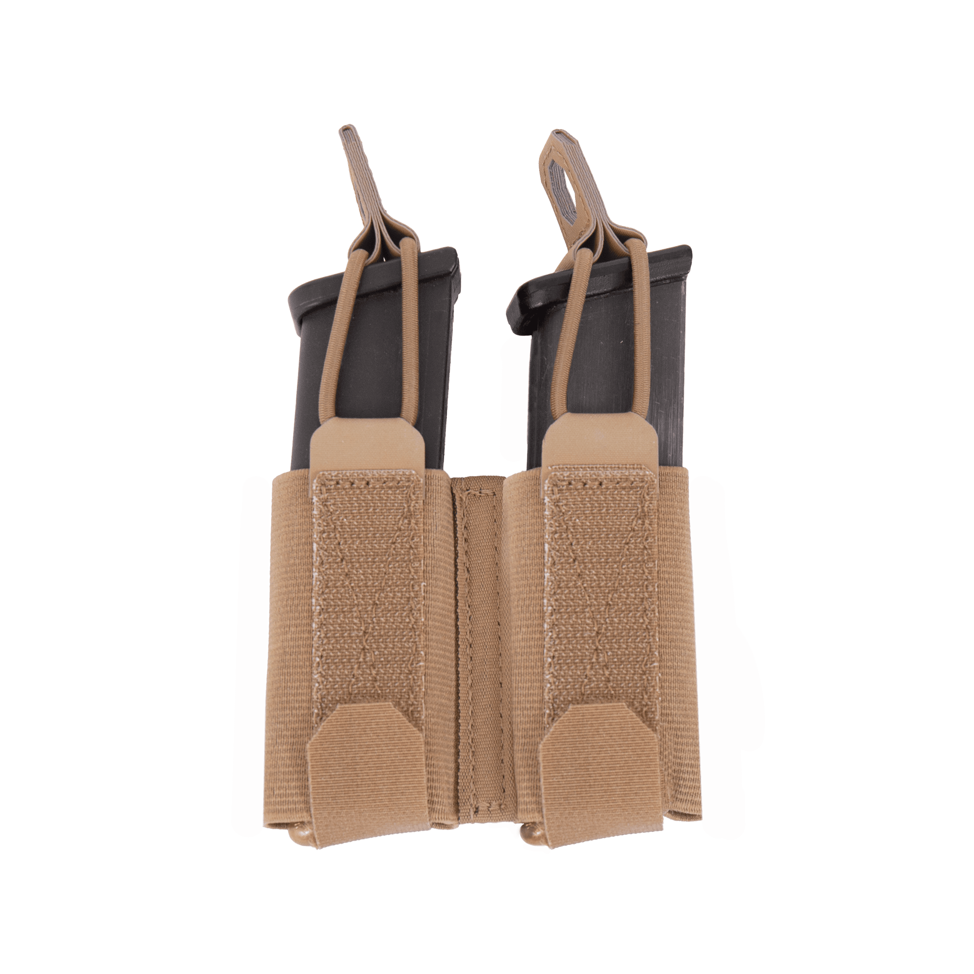 Warrior Double 9mm Mag Pouch Insert for Kangaroo Pouch Coyote Tan