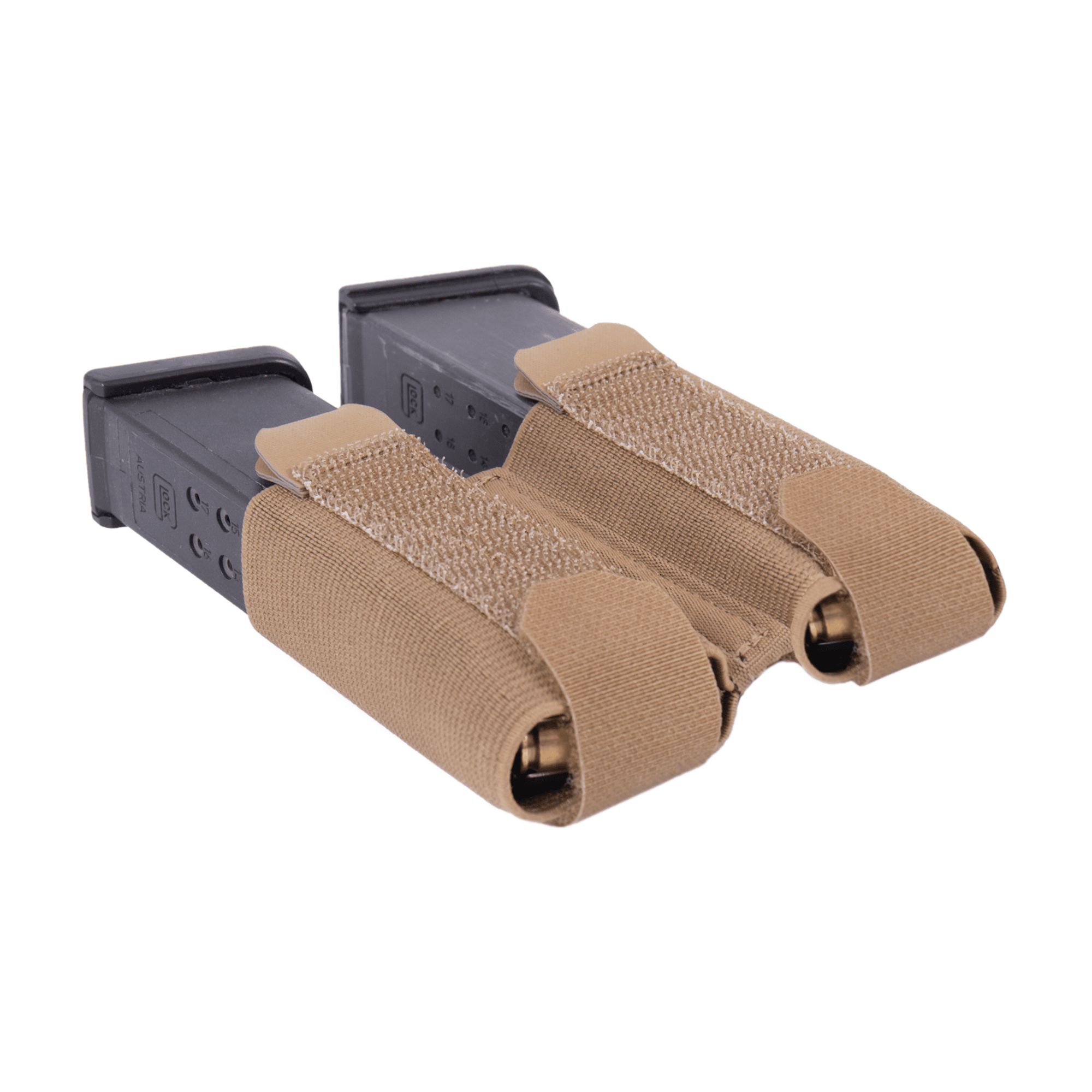 Warrior Double 9mm Mag Pouch Insert for Kangaroo Pouch Coyote Tan