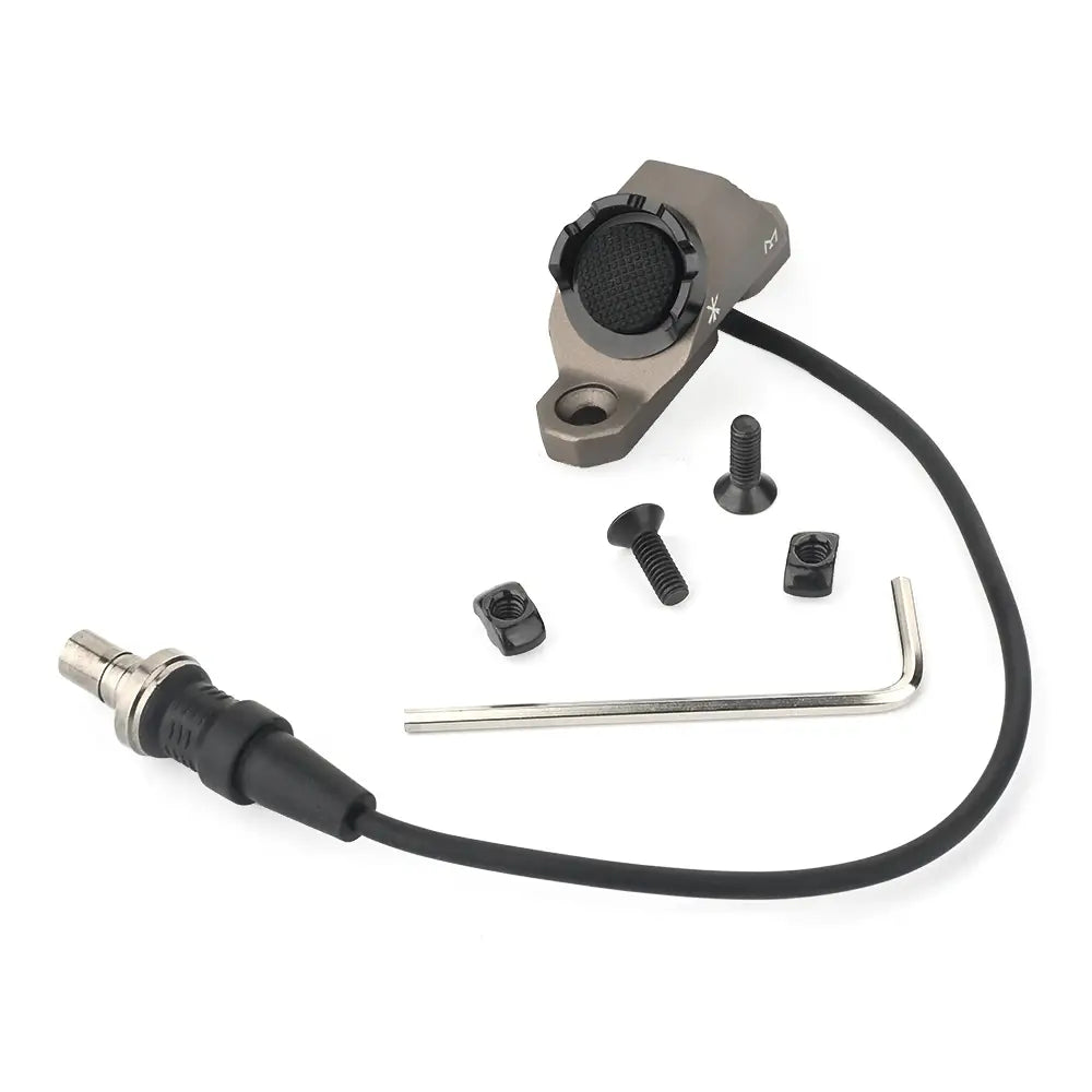 WADSN - Hot Button Type KeyMod & M-LOK Remote Switch Picatinny SF - Aluminum