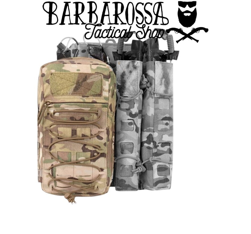 Warrior Laser Cut Multi Mission Vertical Pouch - Multicam