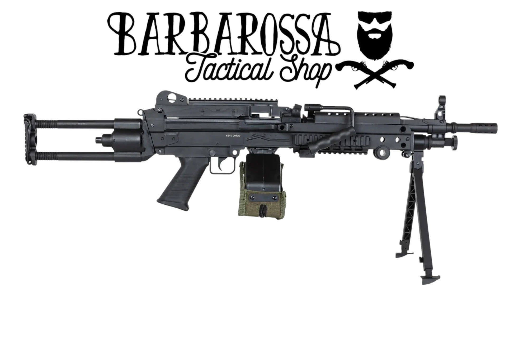 Specna Arms SA-F249 PARA FLEX™ GATE X-ASR™ Black