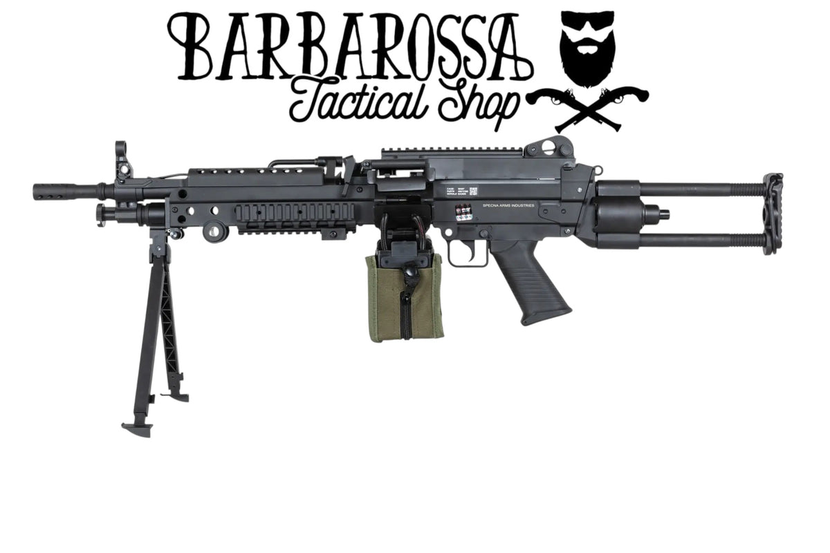 Specna Arms SA-F249 PARA FLEX™ GATE X-ASR™ Black