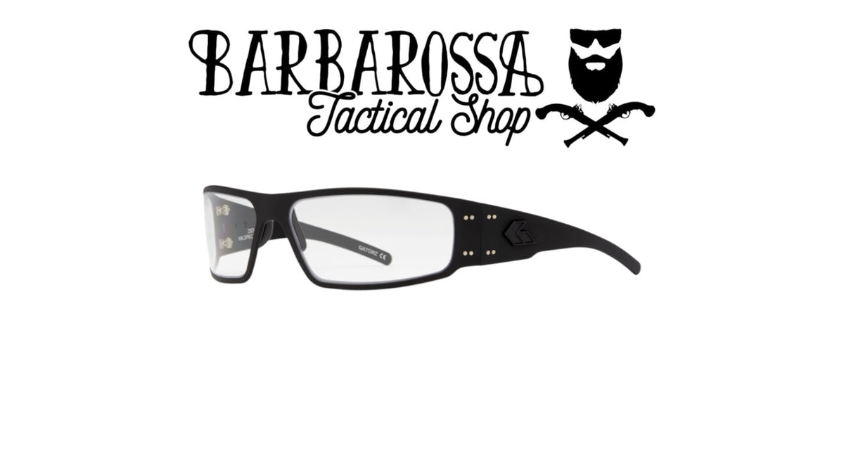 GATORZ Eyewear ANSI Milspec Ballistic Magnum, Clear Lens