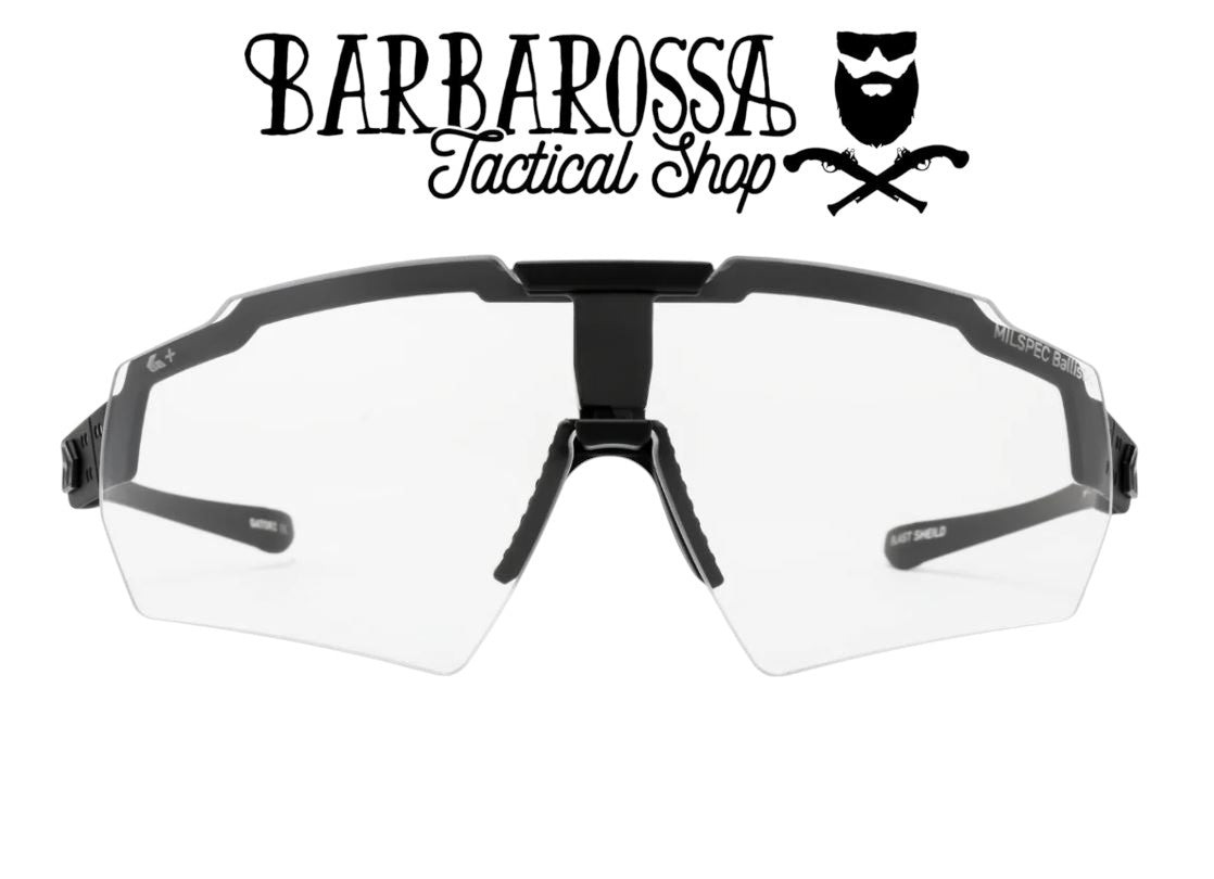 GATORZ - Blastshield, ANSI Z87+/MILSPEC Ballistic Clear w/Anti-Fog