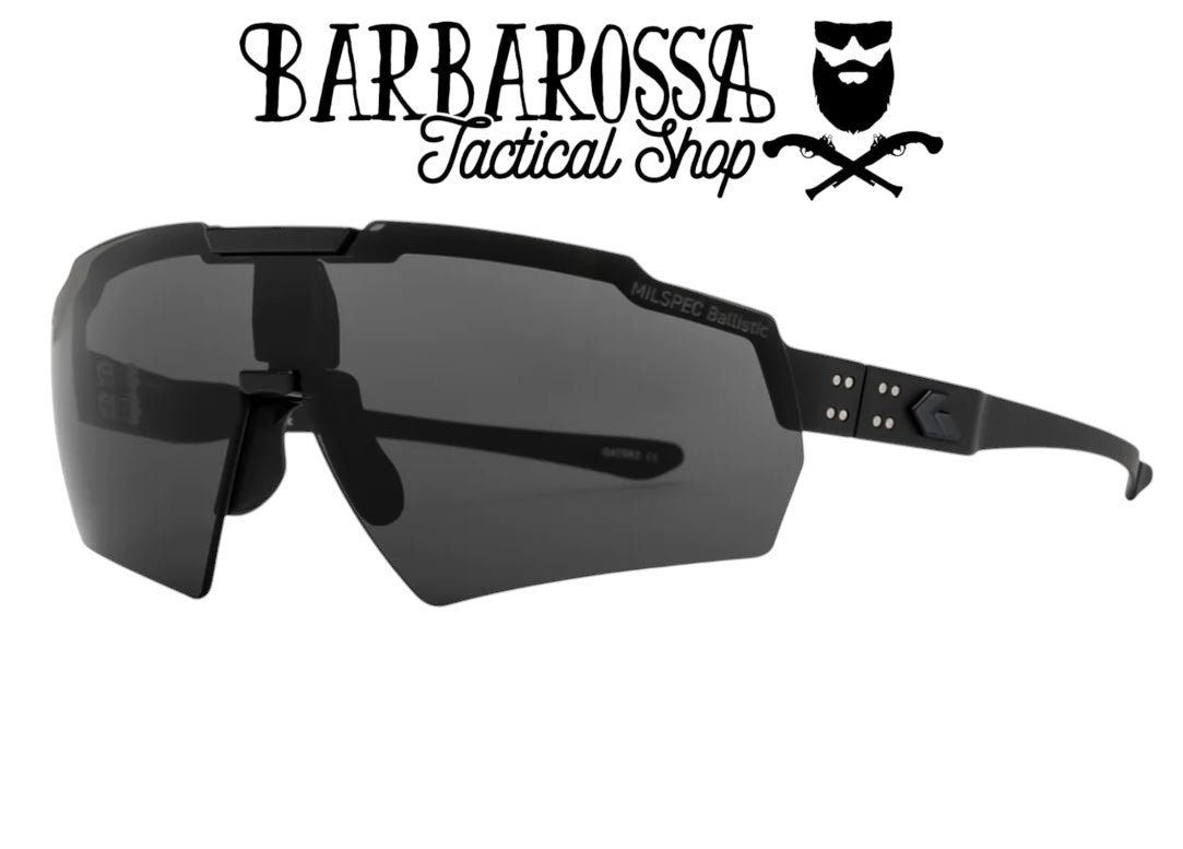 GATORZ - Blastshield, ANSI Z87+/MILSPEC Ballistic Black w/Anti-Fog