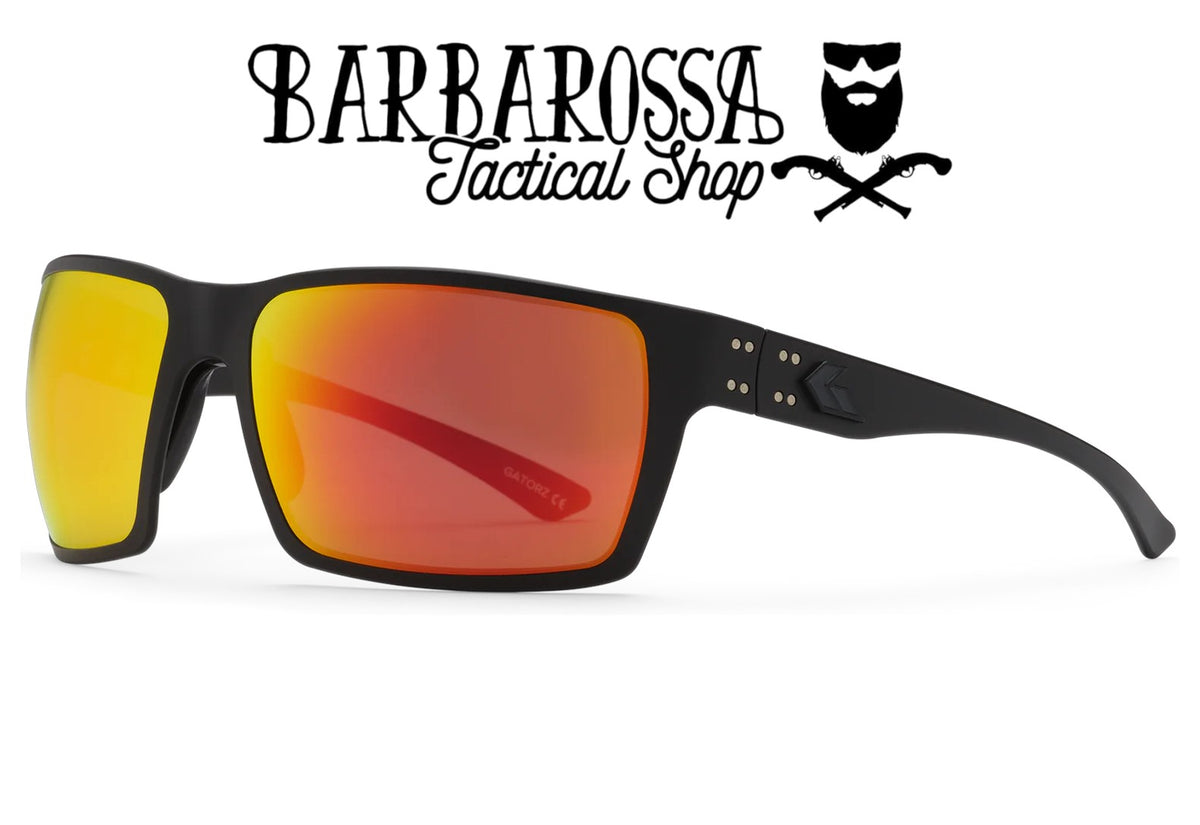 GATORZ - Marauder, Matte Blackout, Sunburst Polarized