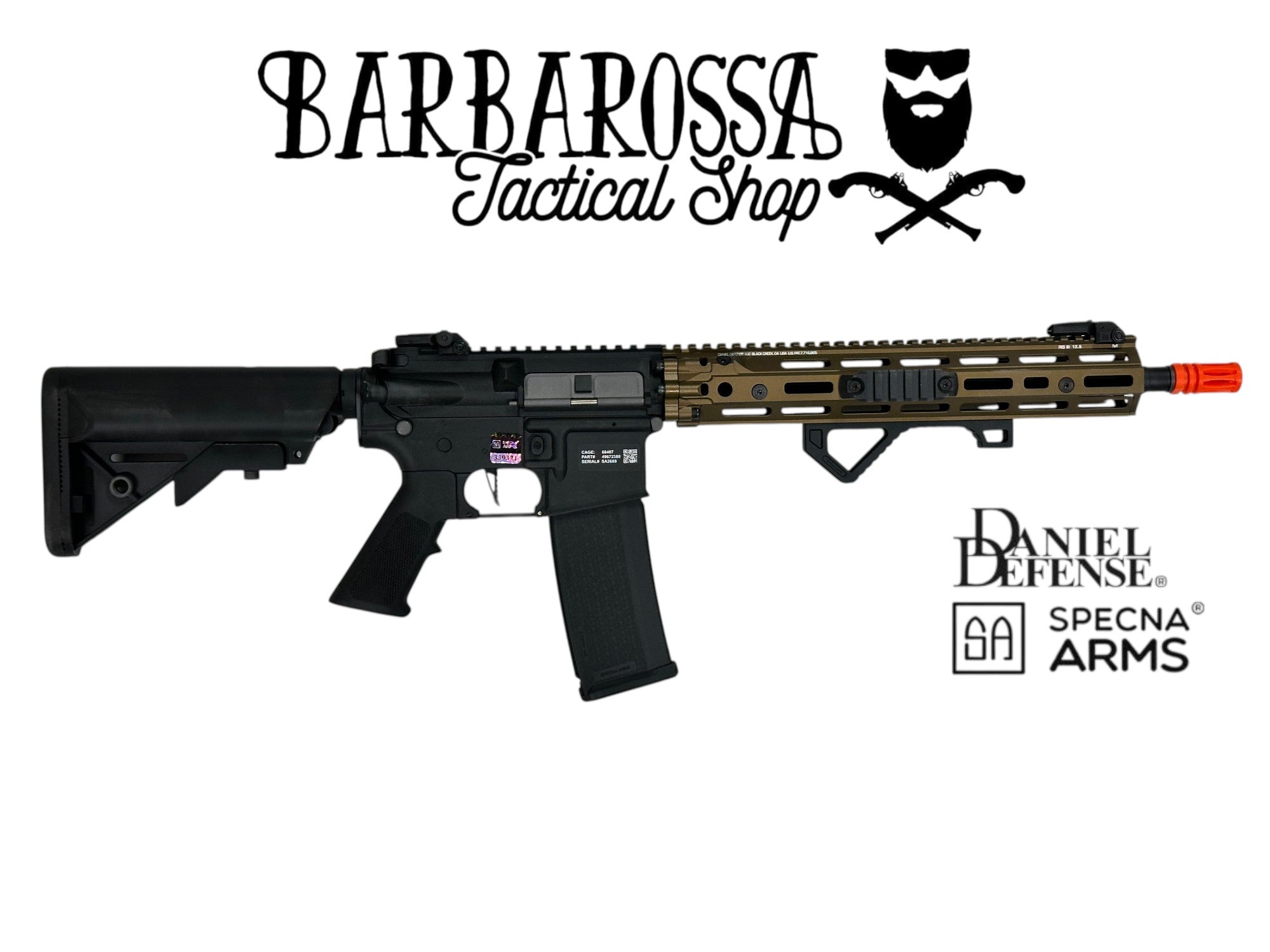 Specna Arms Daniel Defense® RIII SA-C28 CORE™ ETU - Chaos Bronze Gen.2