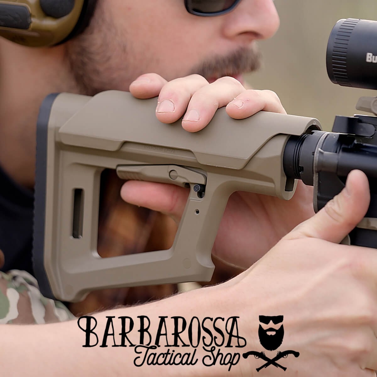 Magpul® - MOE® PR™ Carbine Stock – Mil-Spec - FDE