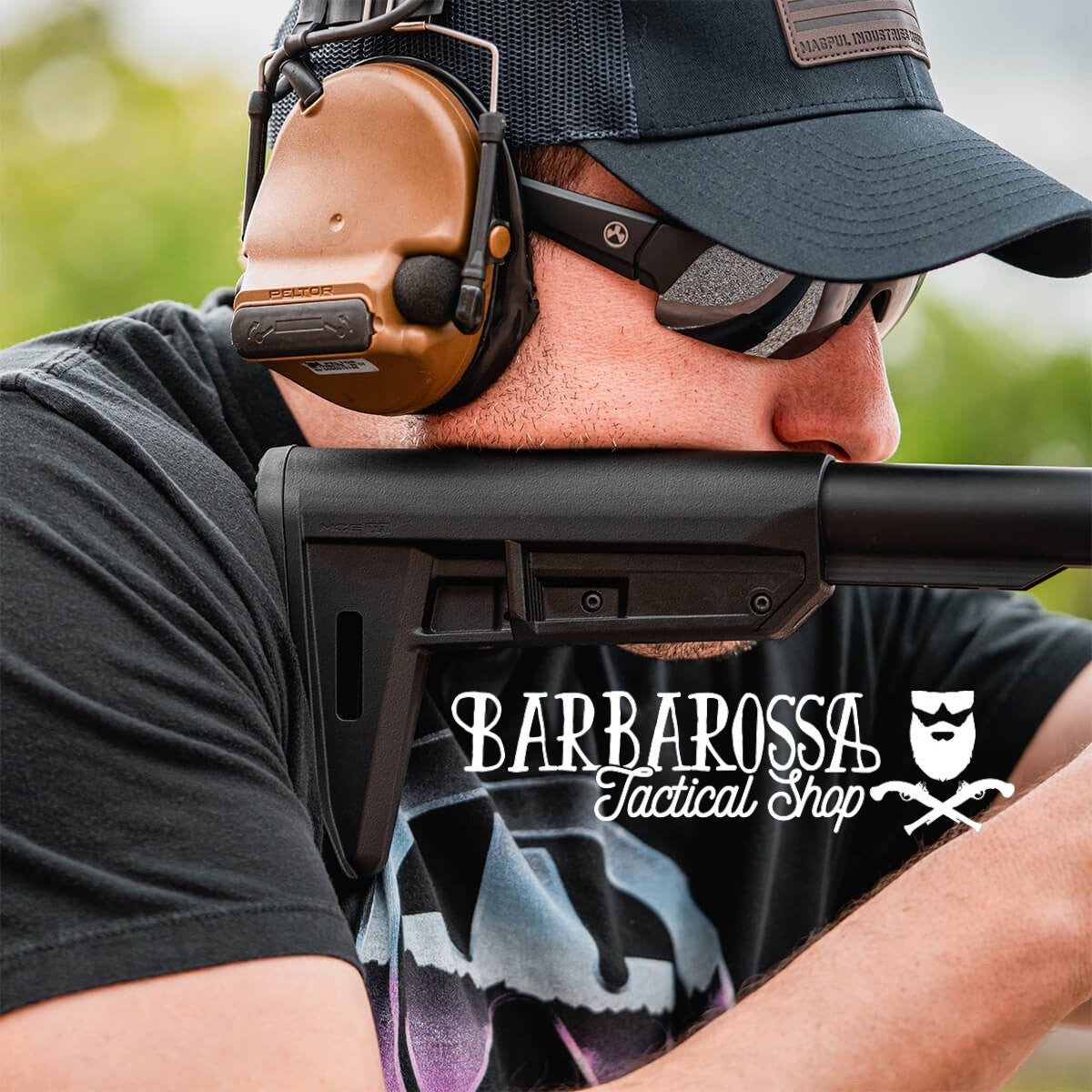 Magpul® - MOE® TR™ Carbine Stock – Mil-Spec - Black