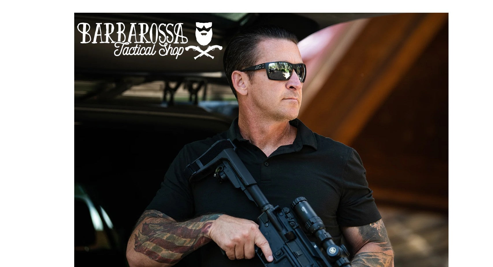 GATORZ - Marauder, Black Cerakote, Smoke Polarized