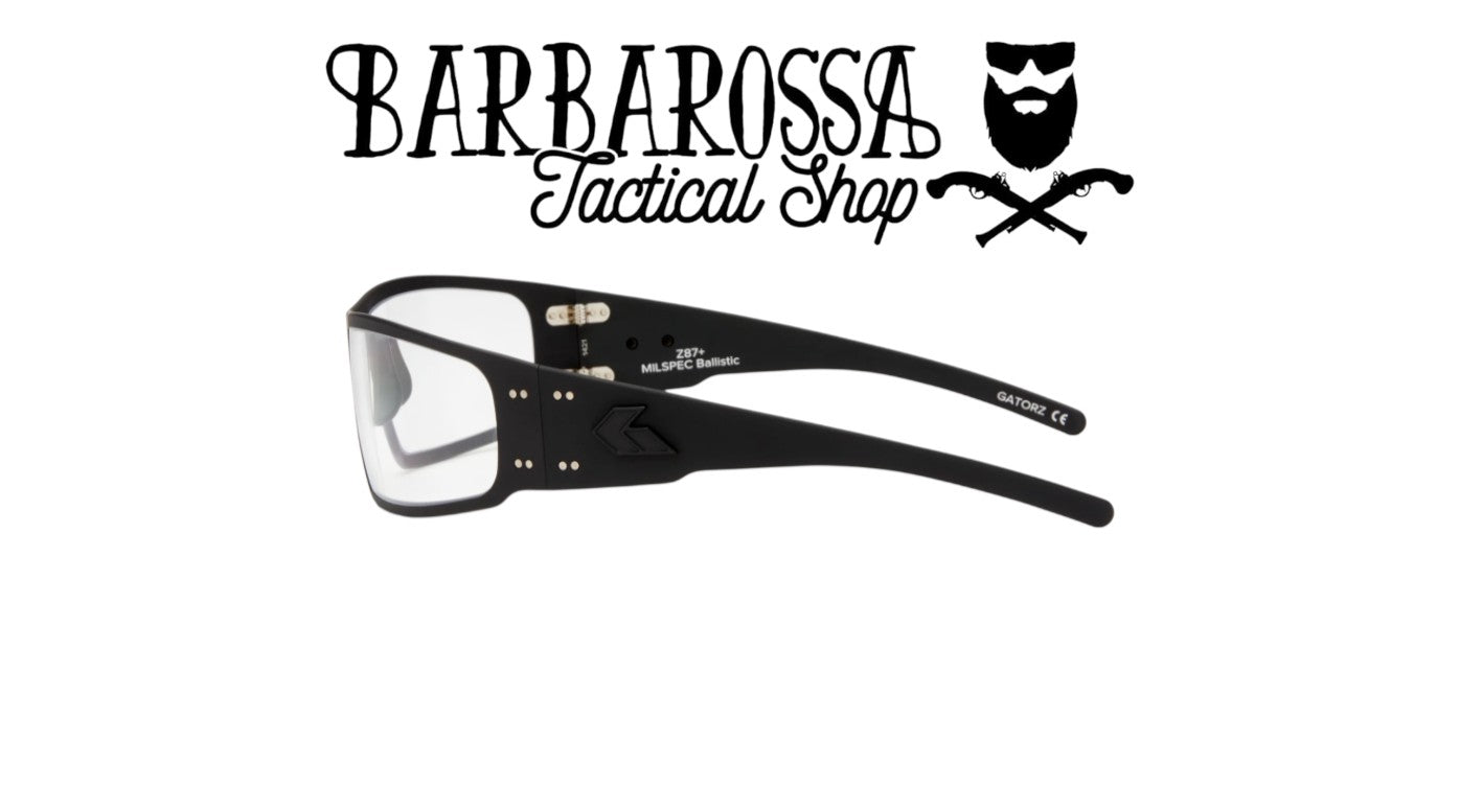 GATORZ - ANSI Z87.1 Milspec Ballistic Magnum, Clear Lens