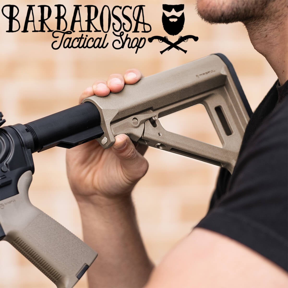 Magpul® - MOE® RL™ Carbine Stock – Mil-Spec - FDE