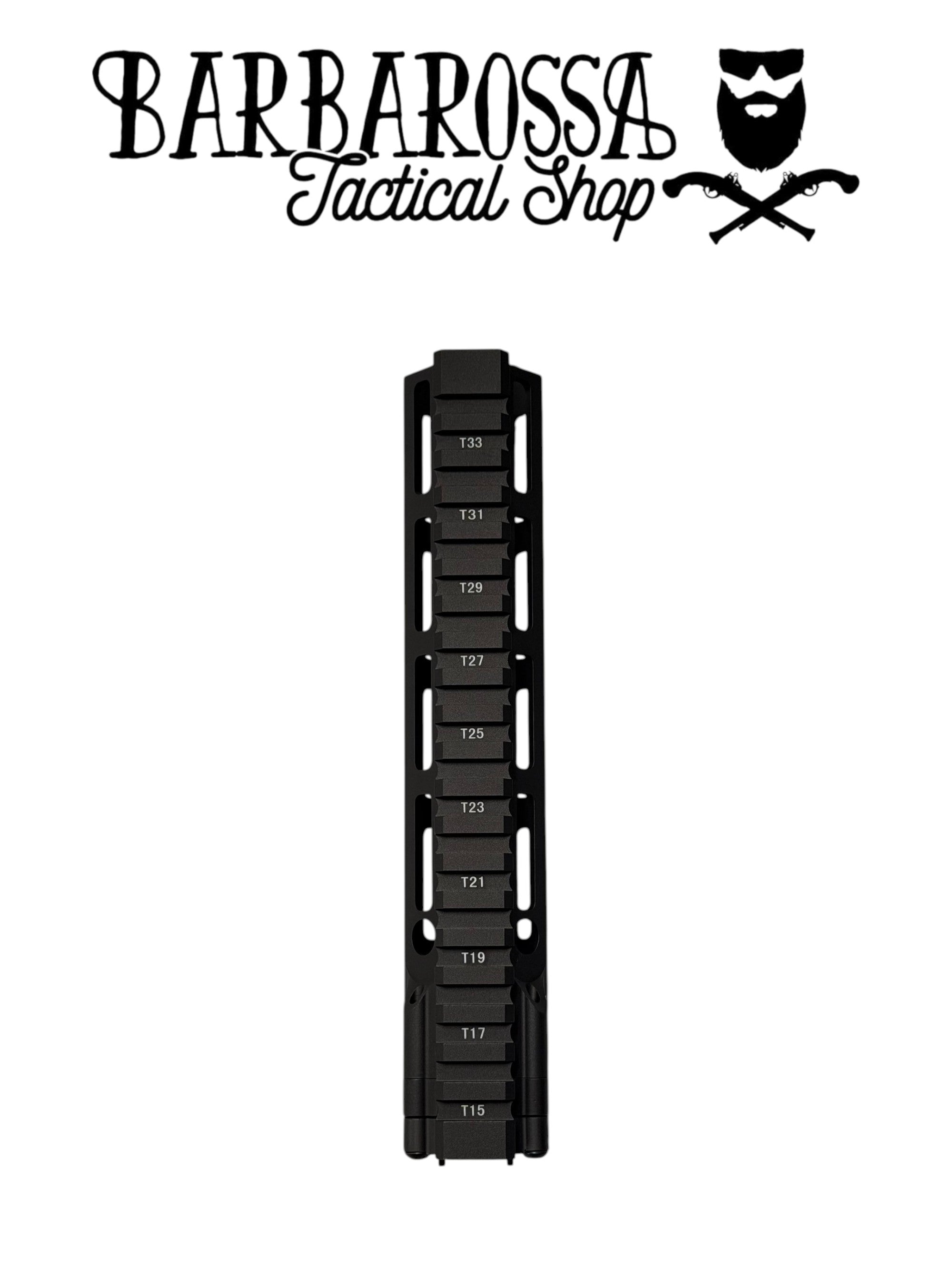 Handguard MFR S 9" Daniel Defense Replica - Black/Brown