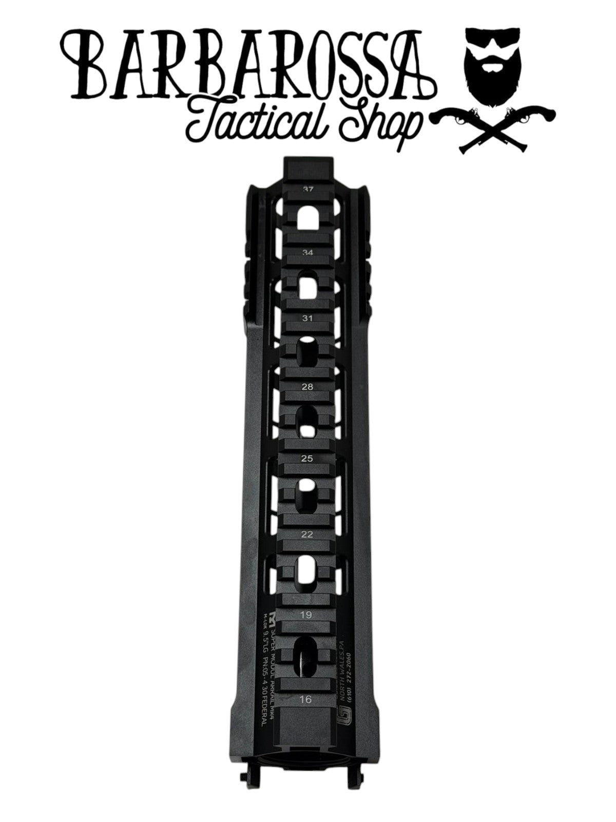Handguard SMR MK4 10" Geissele Replica AEG - Black