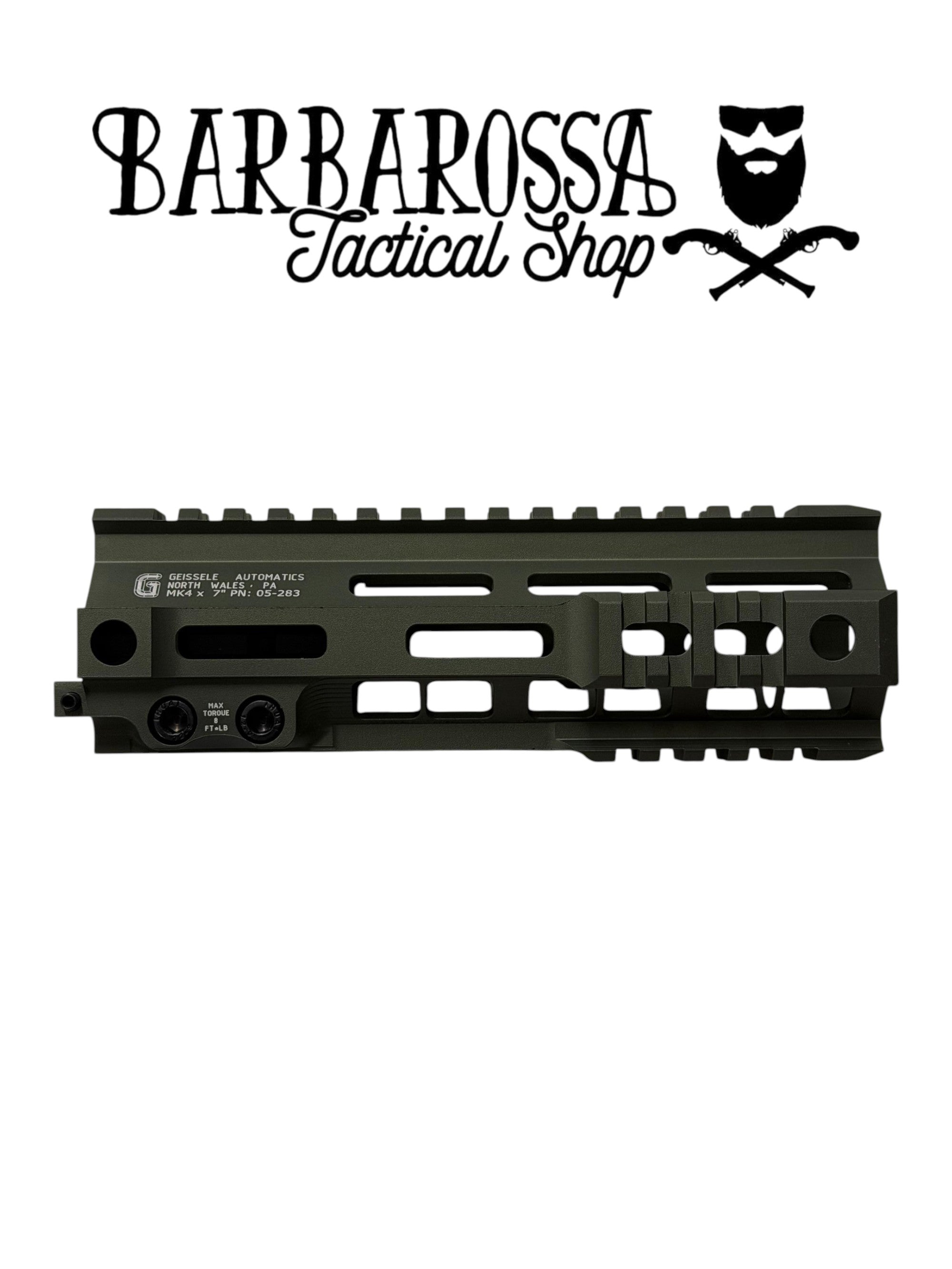 Handguard SMR MK4 7" Geissele Replica AEG - Od Green