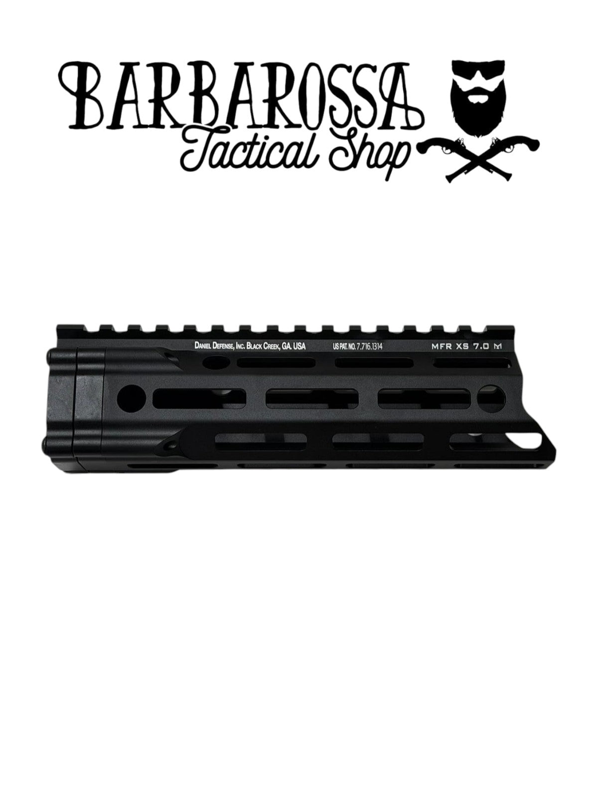 Handguard MFR XS 7" Daniel Defense Replica - Black