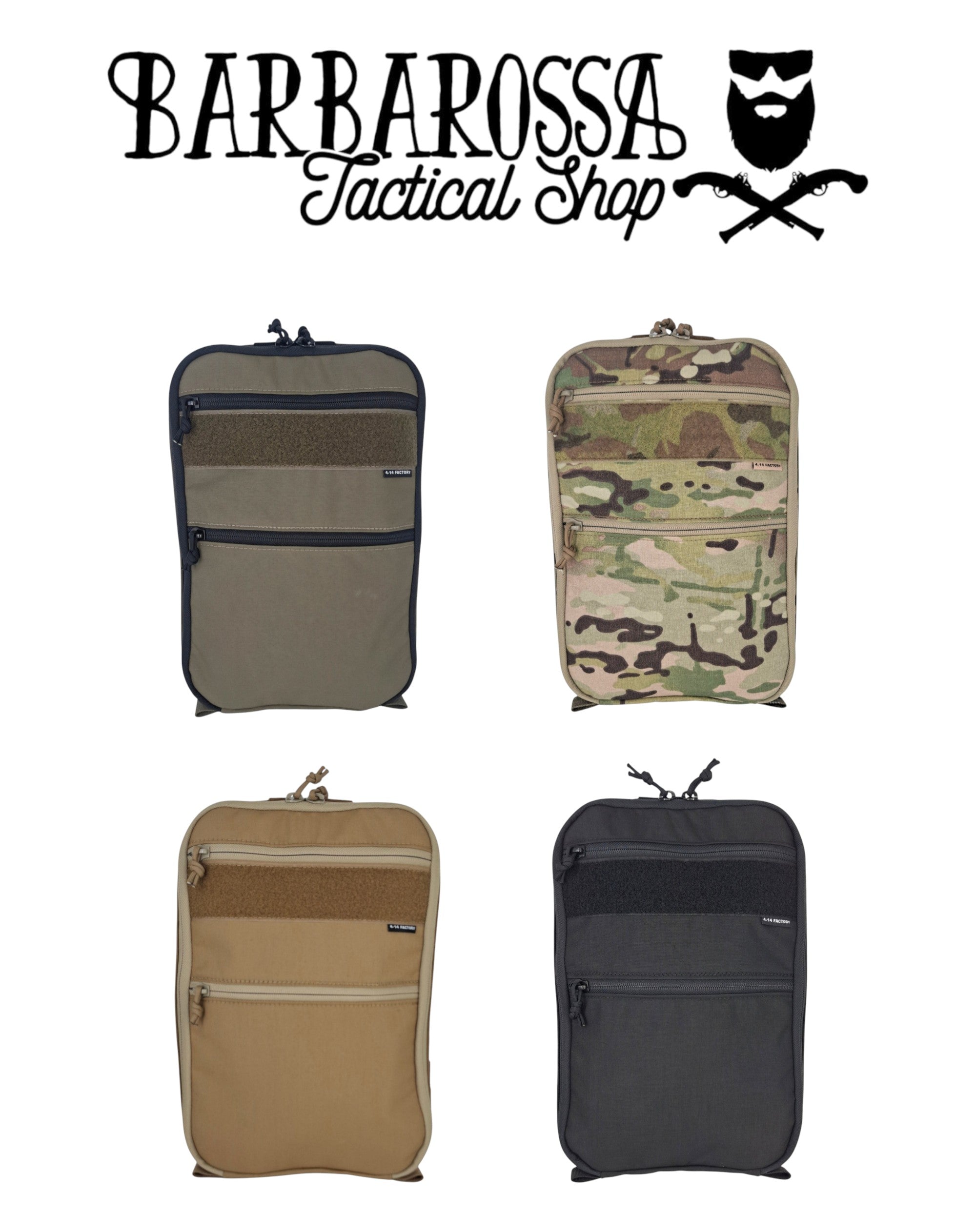 4-14 - Flat Back Pack