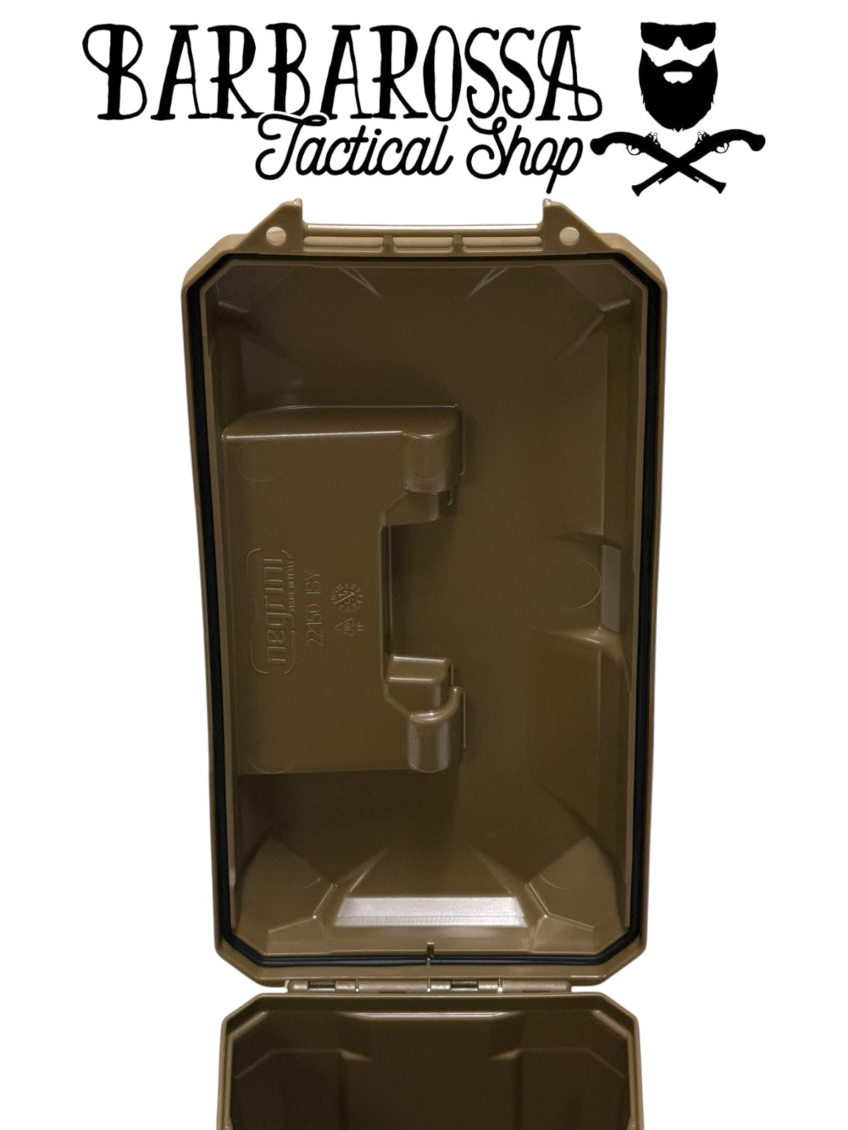 Negrini Valigia Rigida Porta Accessori in Propilene con Chiusura DCL - Tan