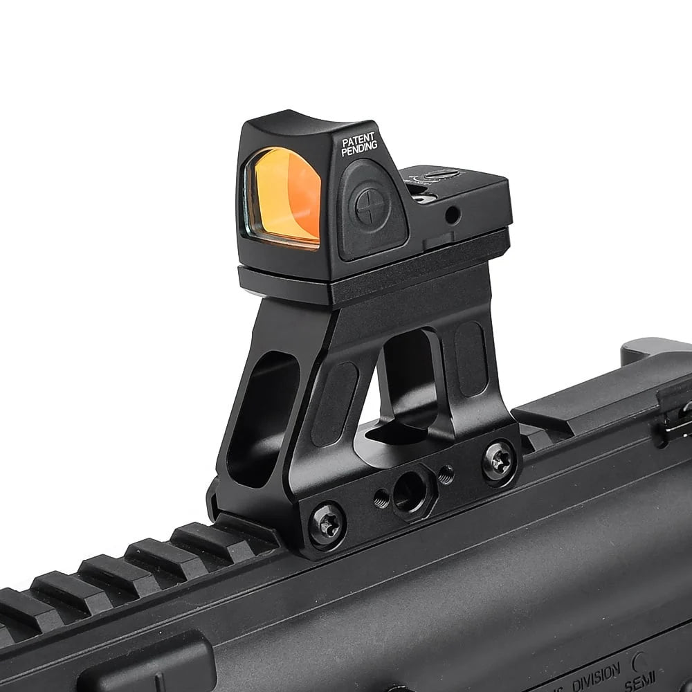 WADSN FT MRDS RMR Adapter High Plates Set Nero