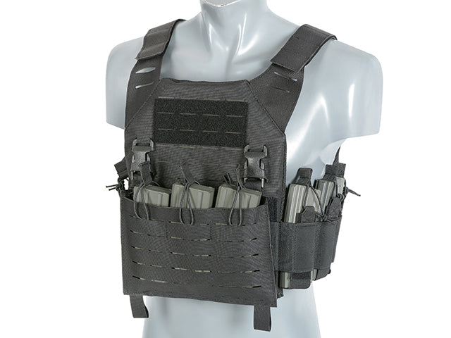 8Fields - Laser-Cut “Buckle Up" Recon Plate Carrier with AR15/AK Magazine Pouch