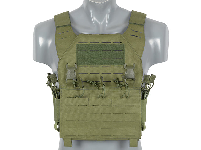8Fields - Laser-Cut “Buckle Up" Recon Plate Carrier with AR15/AK Magazine Pouch