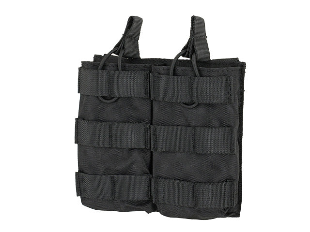 M4/M16 Open Double Magazine Pouch - Black