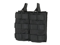 M4/M16 Open Double Magazine Pouch - Black