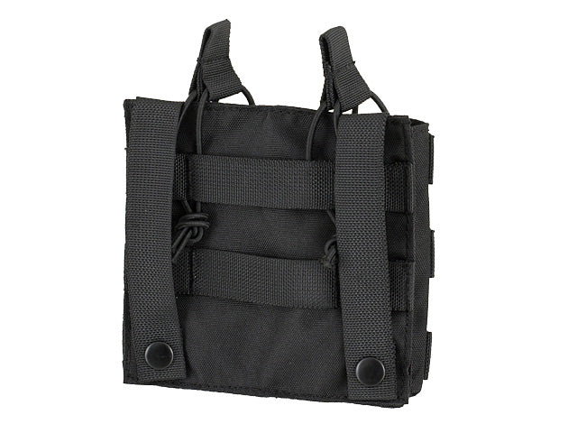 M4/M16 Open Double Magazine Pouch - Black