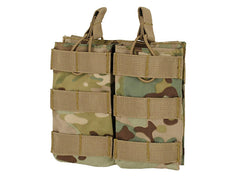 M4/M16 Open Double Magazine Pouch - Black
