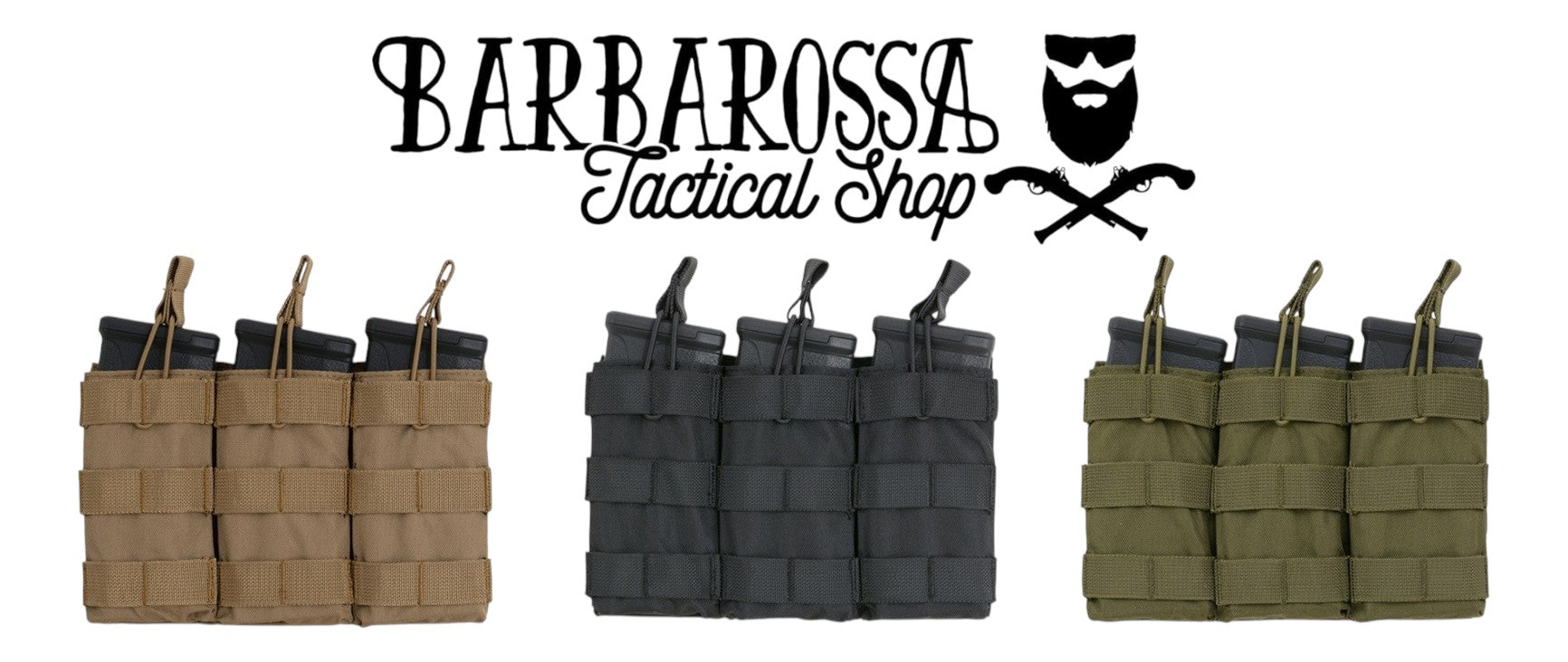 Tasca Tripla Porta caricatori da M4/M16 Open Top