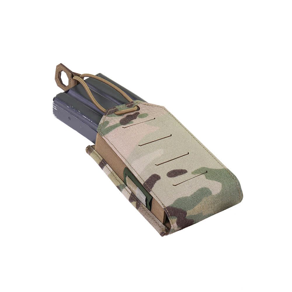 Warrior Laser Cut Single Bungee 5.56 Pouch - Multicam