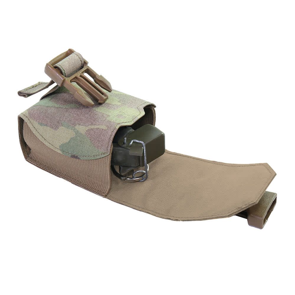Warrior Laser Cut Frag Grenade Pouch - MultiCam