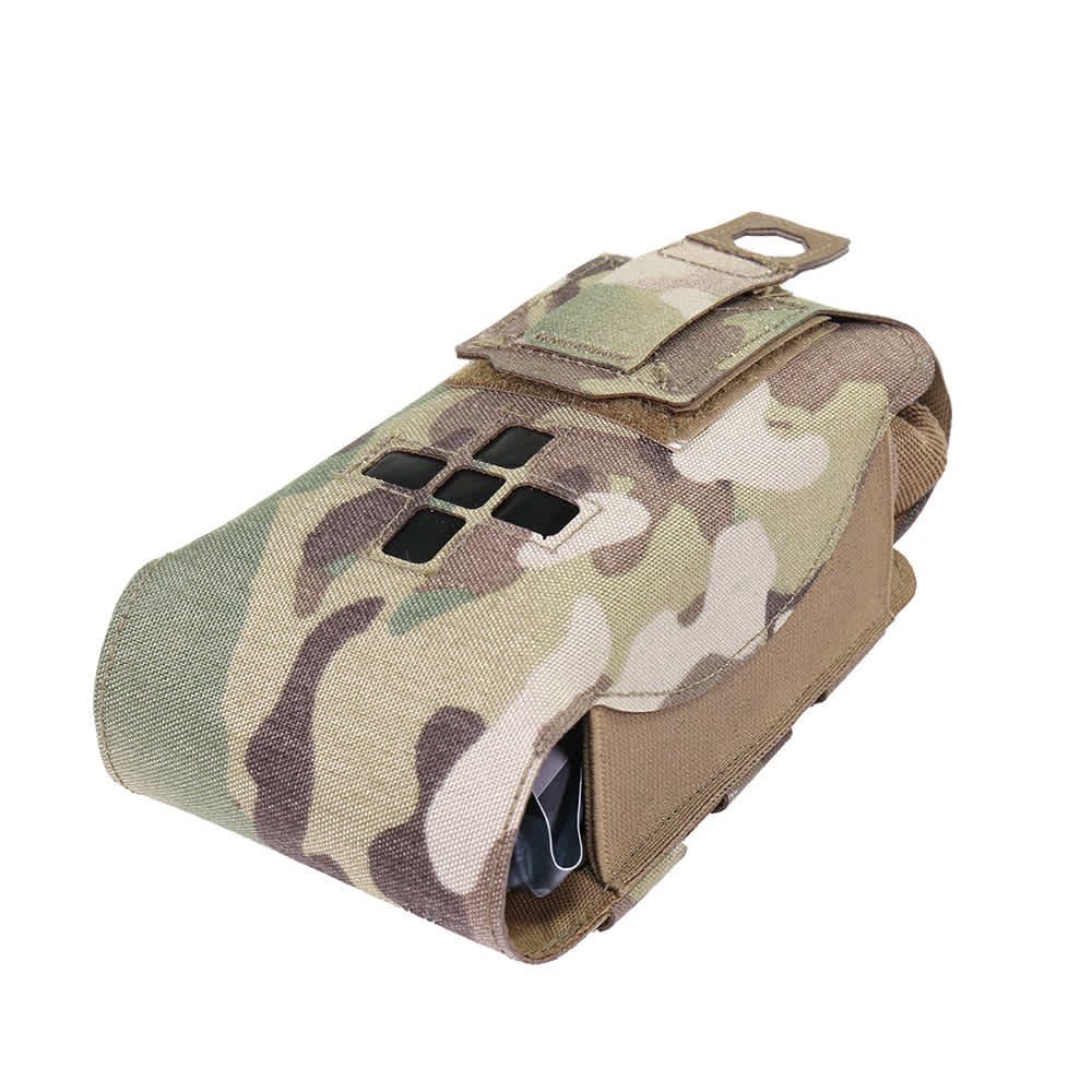 Warrior Laser Cut Small Horizontal Individual First Aid Kit - MultiCam