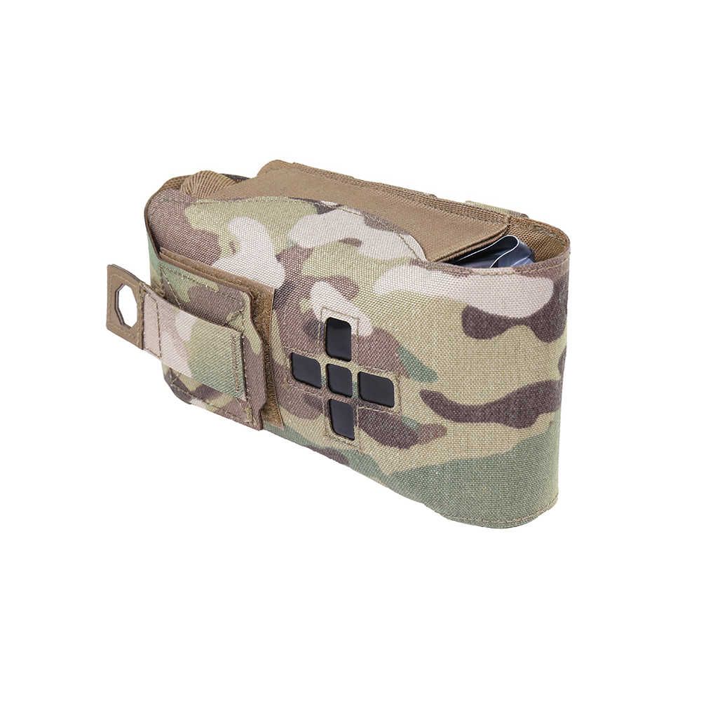 Warrior Laser Cut Small Horizontal Individual First Aid Kit - MultiCam