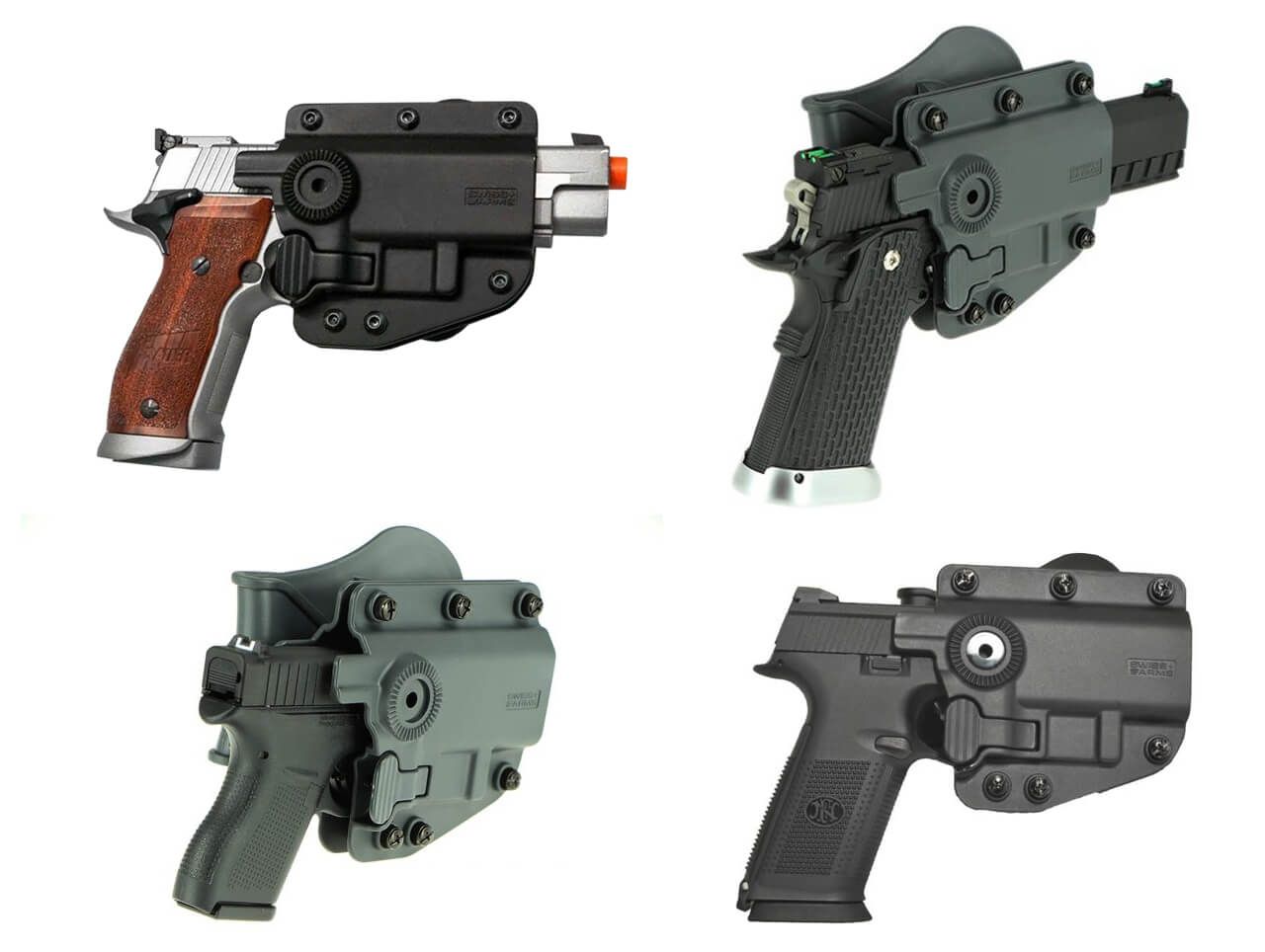 Swiss Arms Fondina ADAPT-X Rigida Universale Ambidestra - Nera
