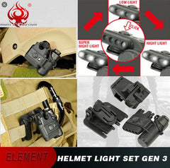Gen III Helmet Light - Black