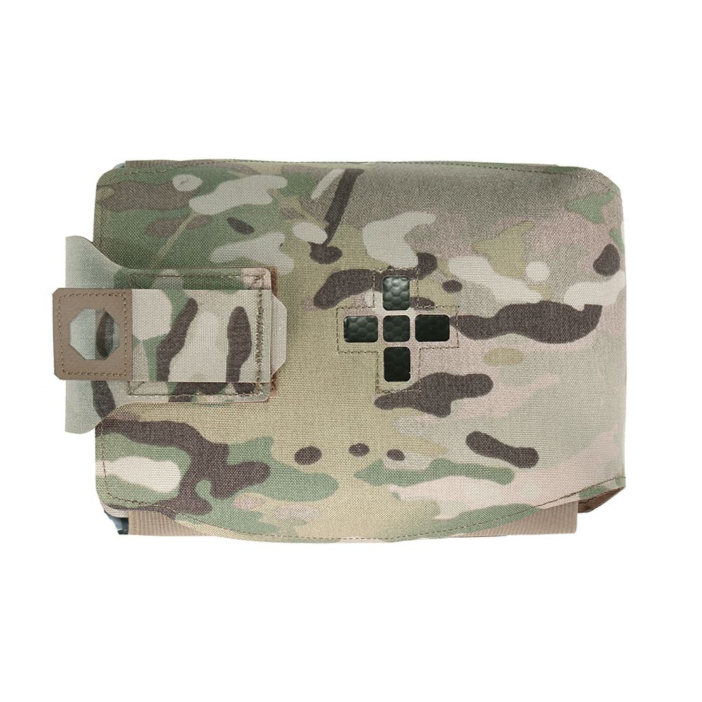 Warrior Laser Cut Large Horizontal Individual First AID Kit – MultiCam