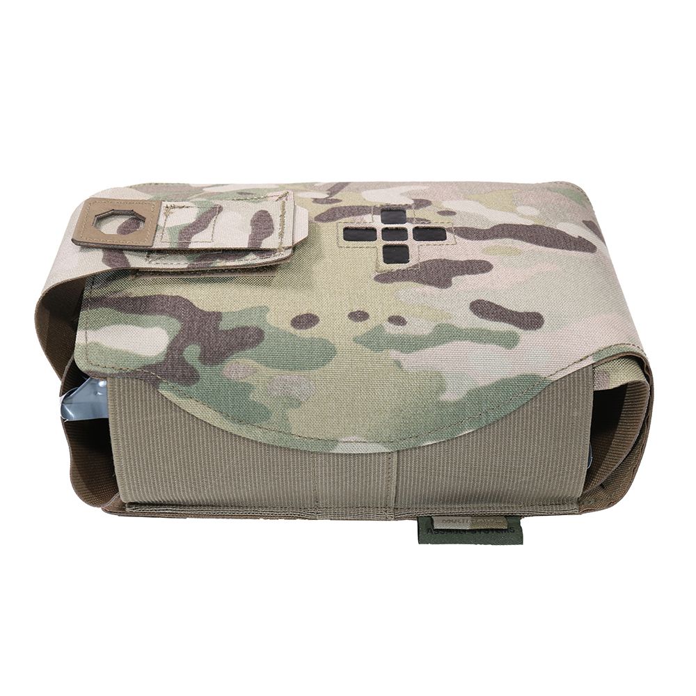 Warrior Laser Cut Large Horizontal Individual First AID Kit – MultiCam
