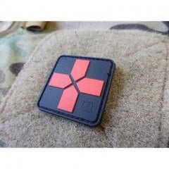 Patch Red Cross Rubber 40mm