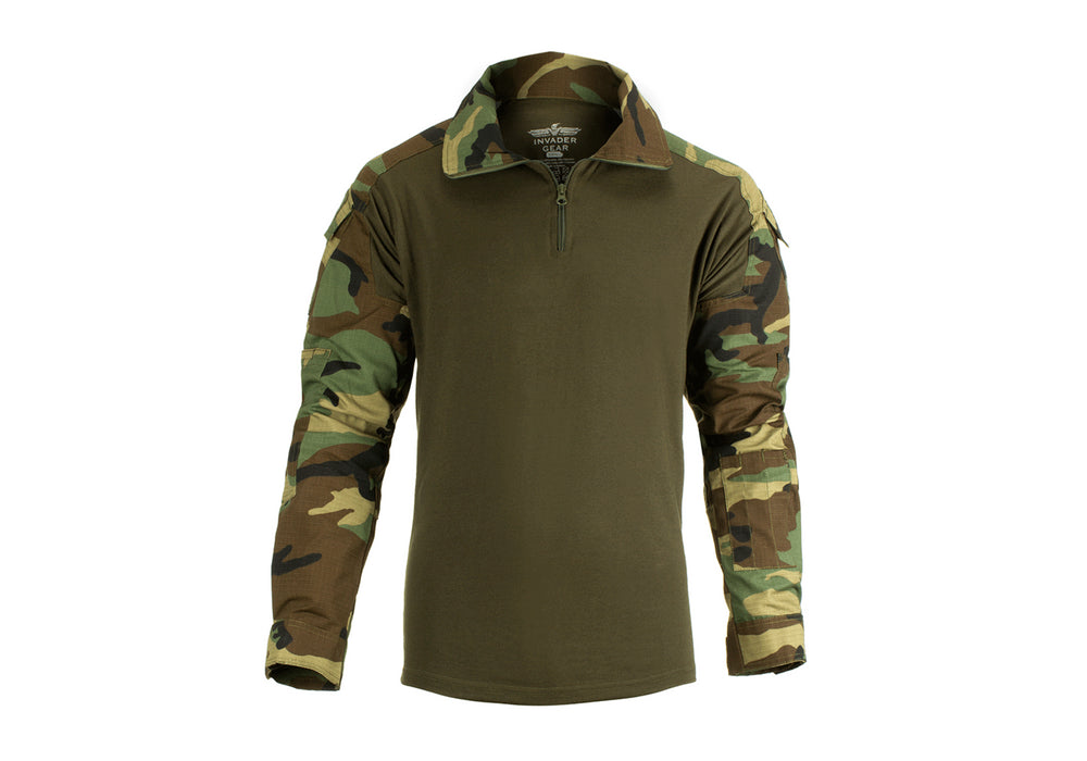 Combat Shirt Woodland - Invader Gear