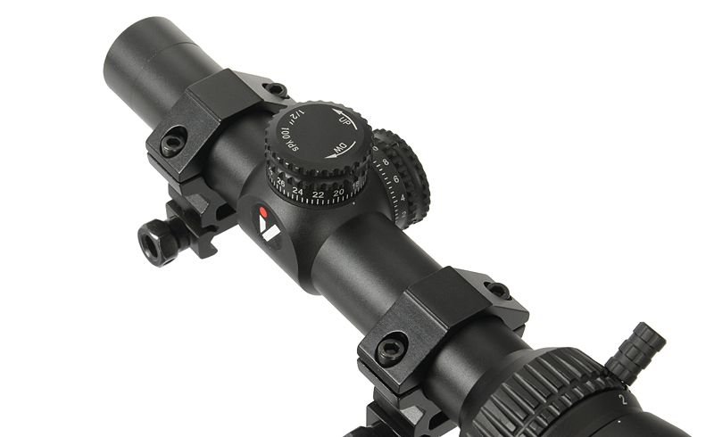 Victoptics ZOD 1-4x20 Rifle Scope - Black [Vector Optics]