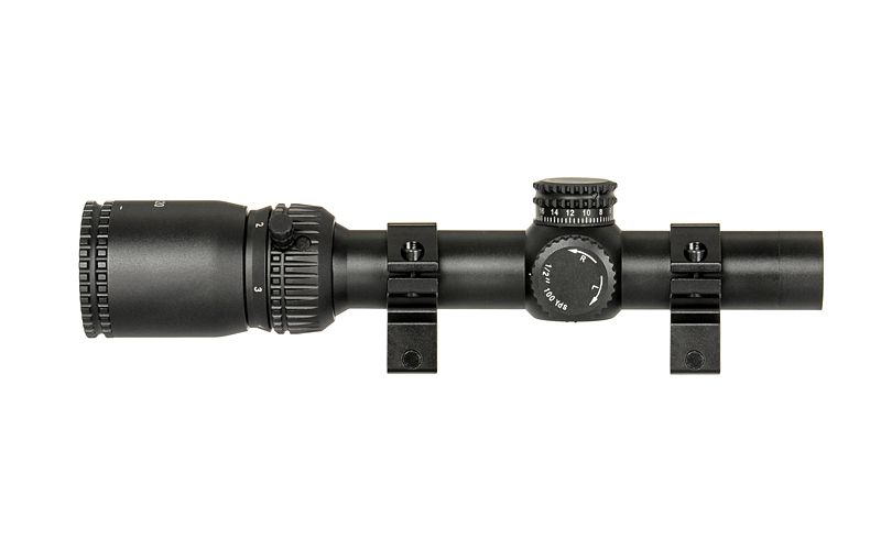 Victoptics ZOD 1-4x20 Rifle Scope - Black [Vector Optics]