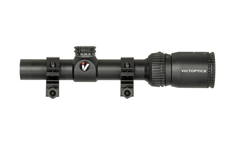 Victoptics ZOD 1-4x20 Rifle Scope - Black [Vector Optics]