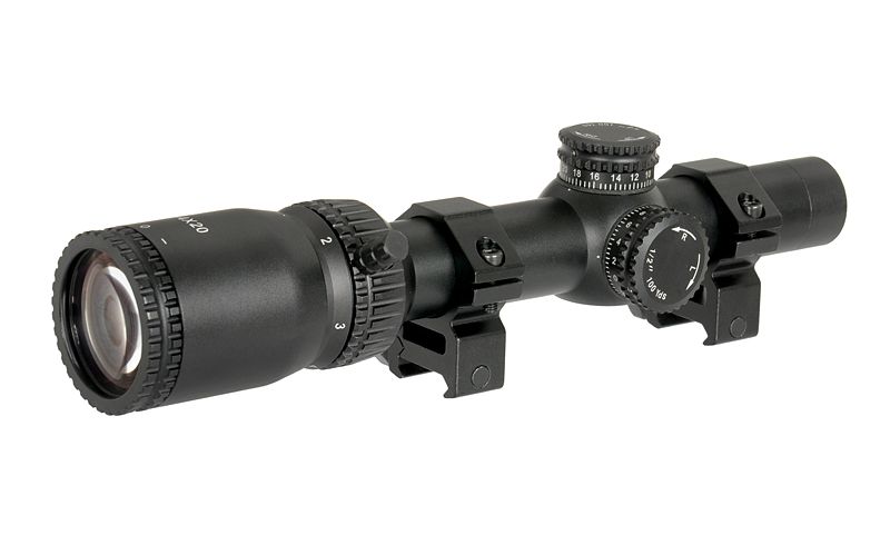 Victoptics ZOD 1-4x20 Rifle Scope - Black [Vector Optics]