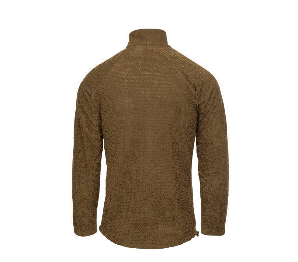 ALPHA TACTICAL Jacket - Grid Fleece - Coyote
